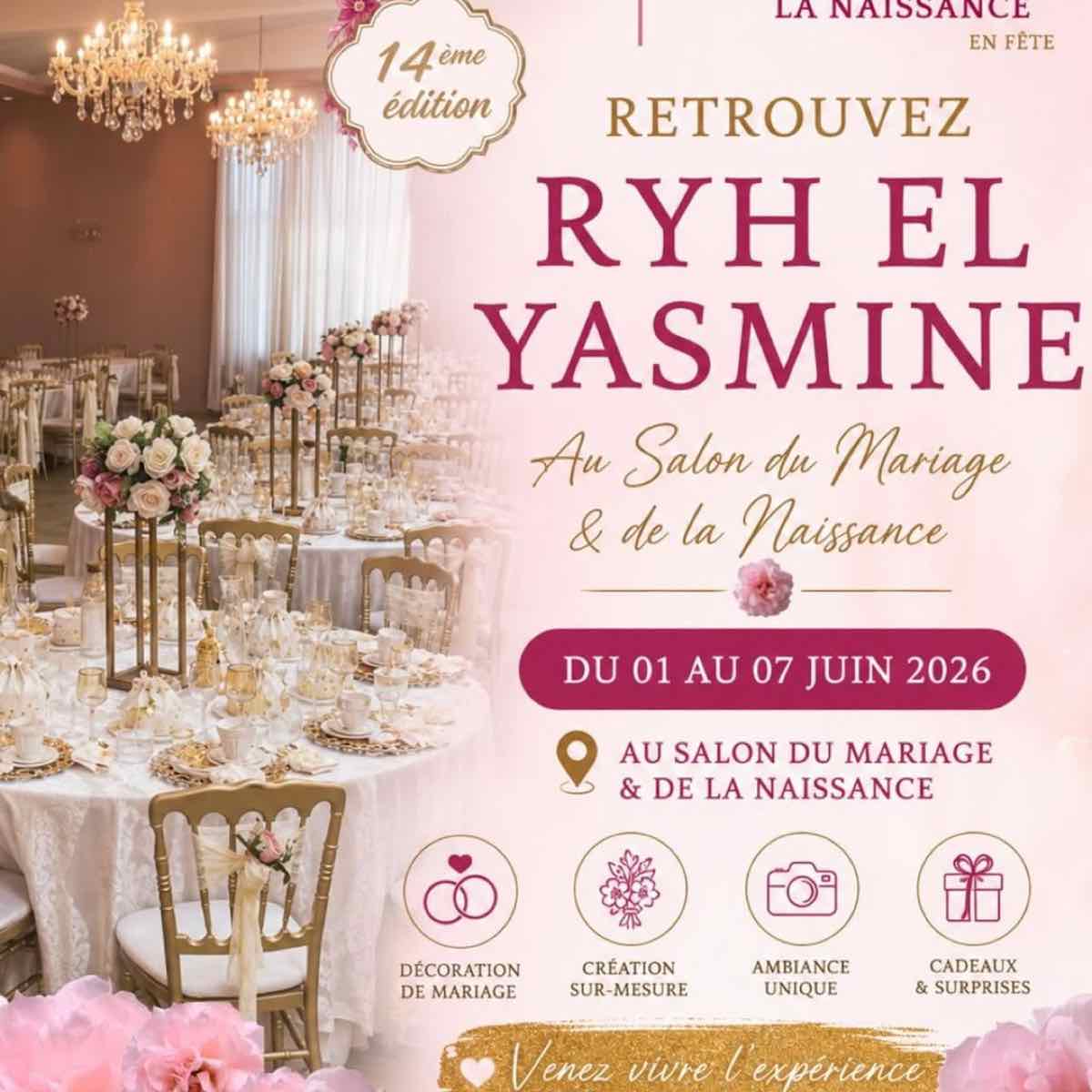 Affiche Salon du Mariage et de la Naissance